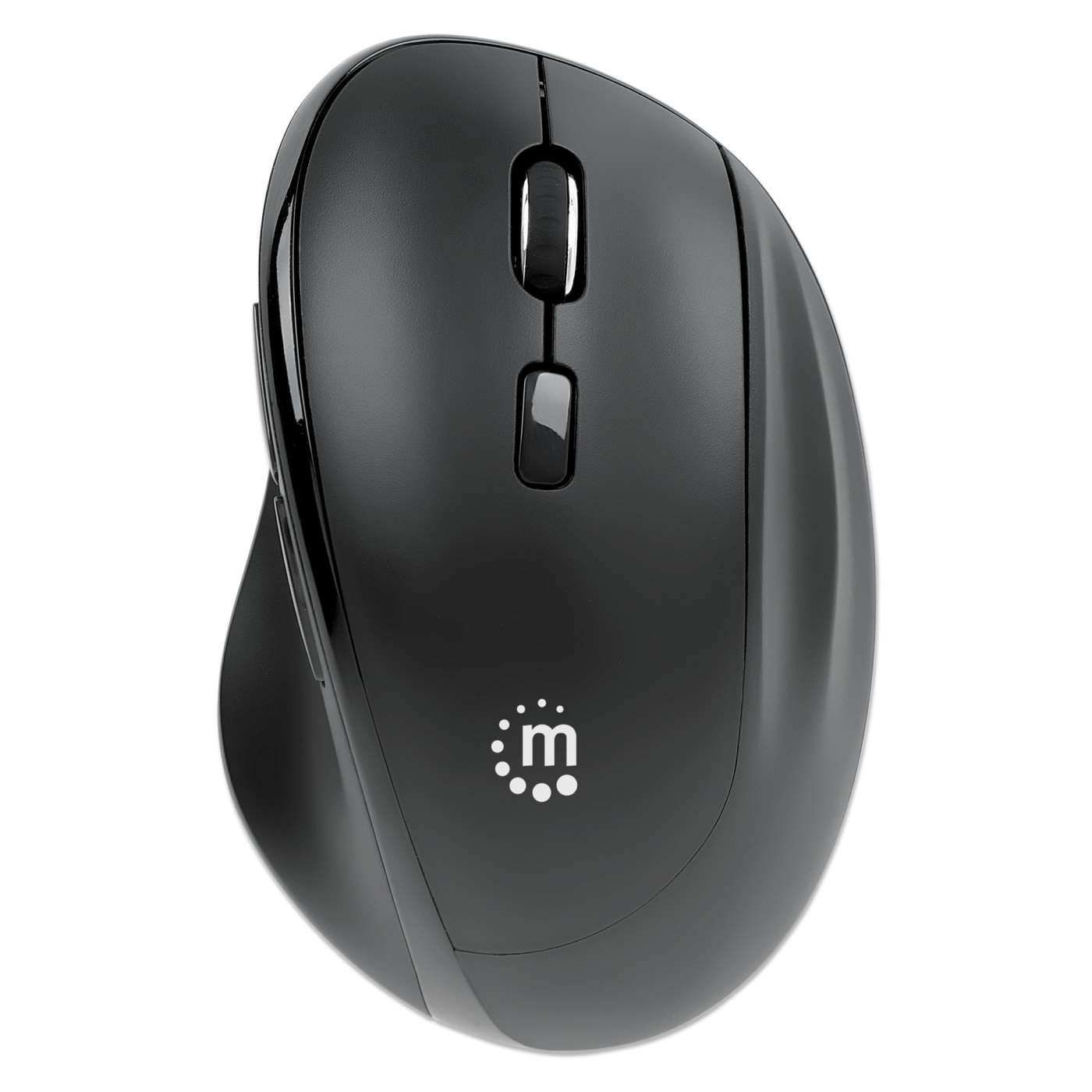 mouse Ergonomic Wireless Mouse w/ 2-in-1 USB Receiver 190237