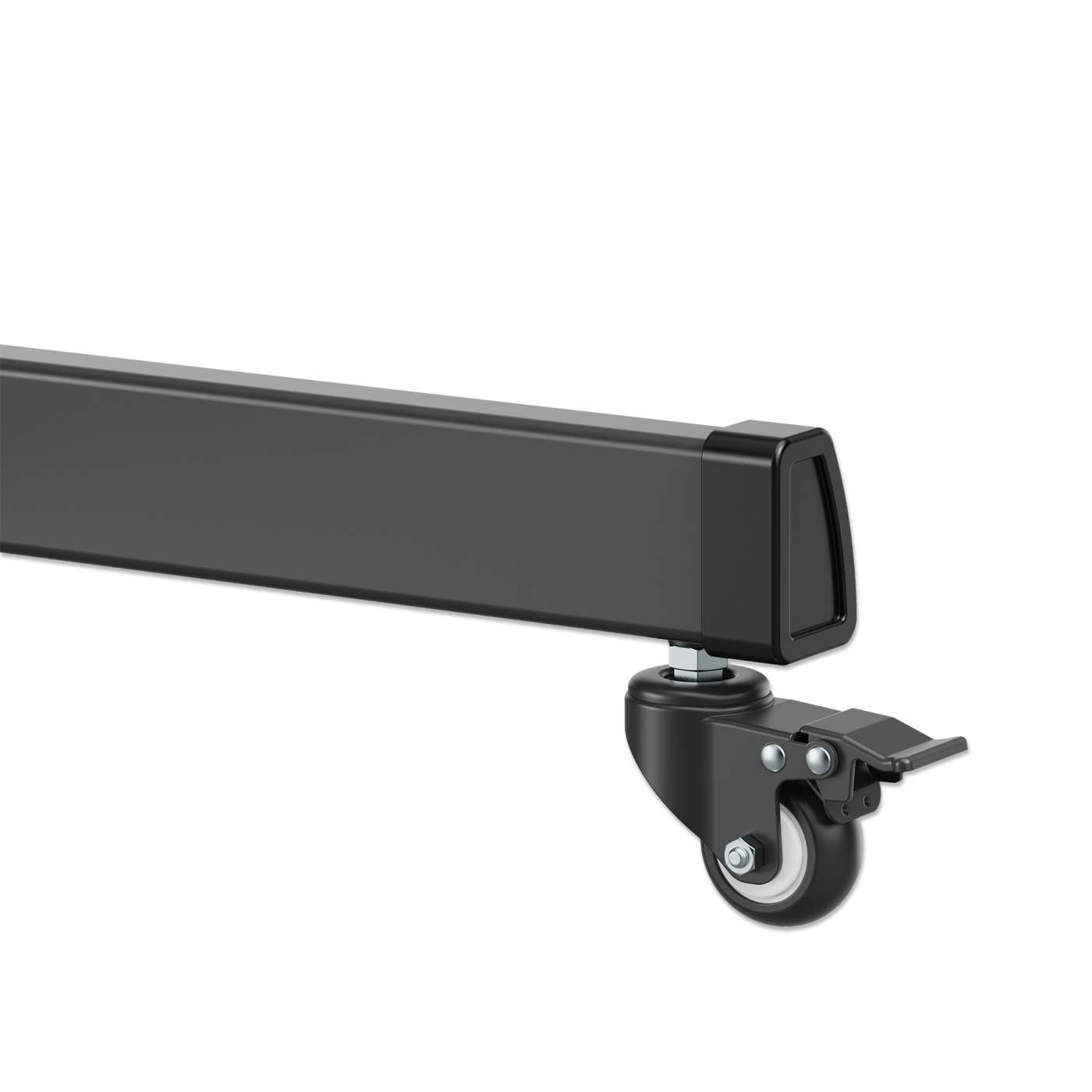 Large-Screen Multimedia TV Cart with Tool-Free Height Adjustment, for 60" to 120" Displays Image 14