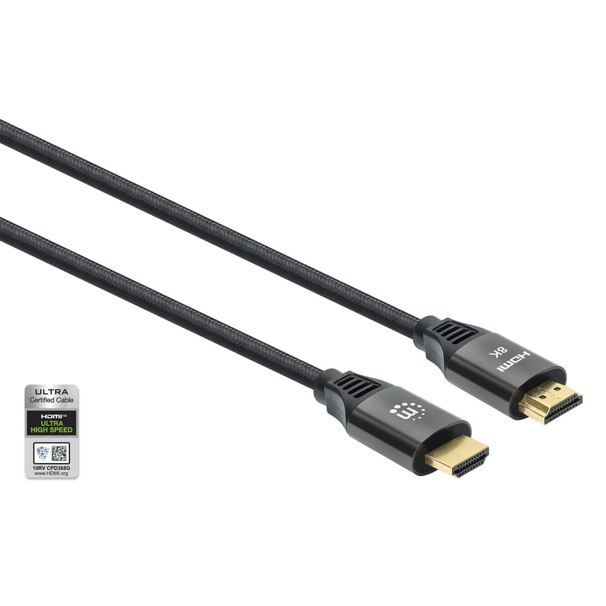 CABLE HDMI 2.1 COMPATIBLE AVEC ETHERNET MALE/MALE - 3M