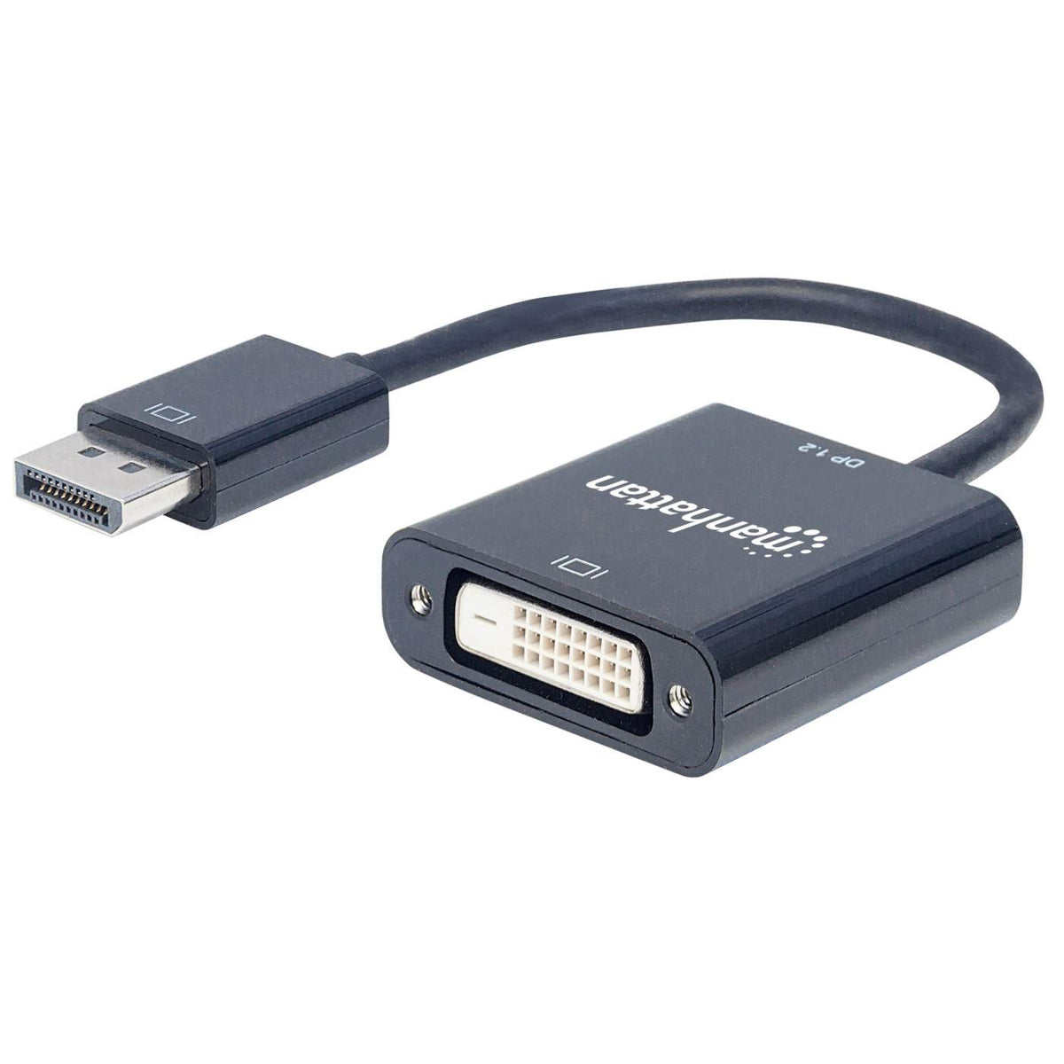 Adaptateur DisplayPort Vers DVI - Connecteur DP Mâle Vers DVI Femelle, 15 Cm, Plaqué Or