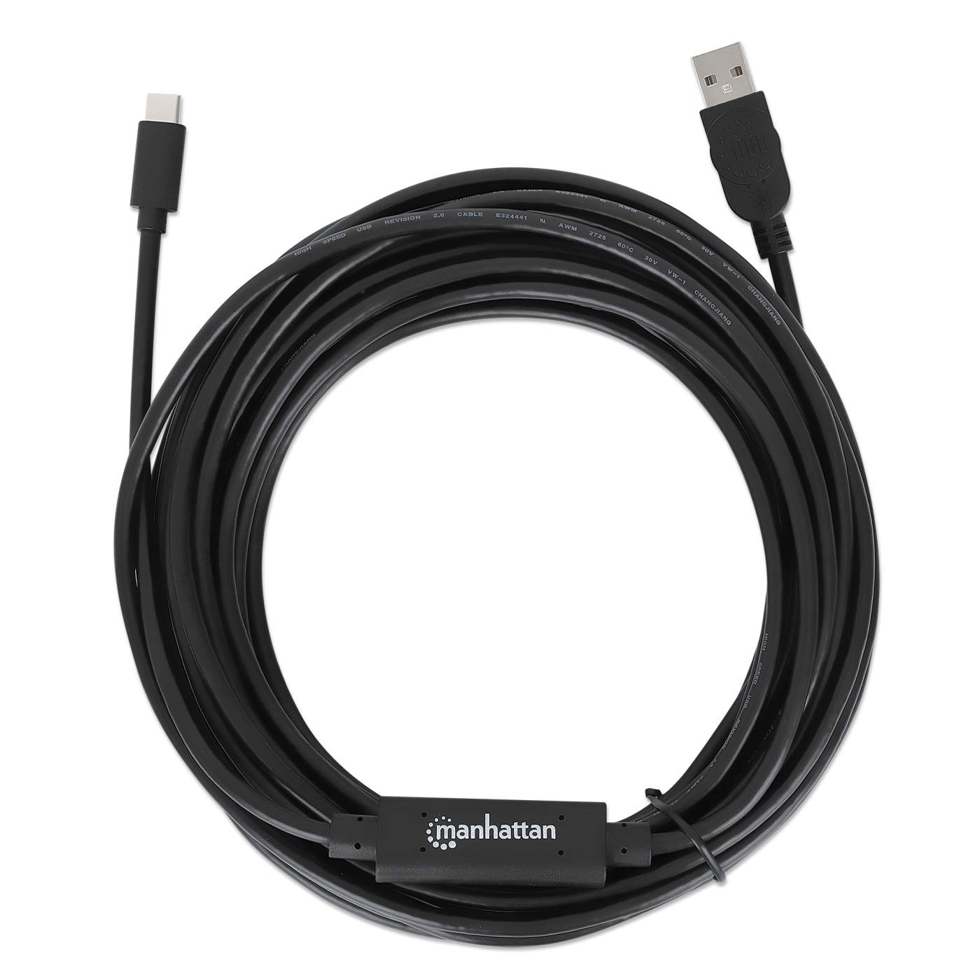 USB 2.0 Type-A to Type-C Active Device Repeater Cable Image 5