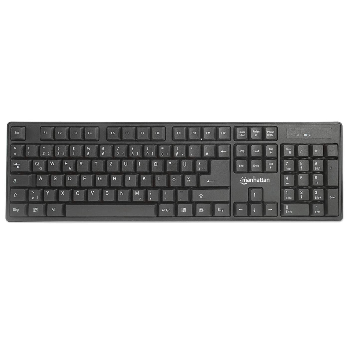 Manhattan Wireless Keyboard and Optical Mouse Set (179492)