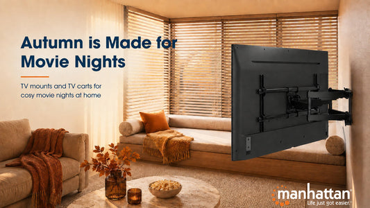 The Right TV Mount for Cozy Autumn Evenings