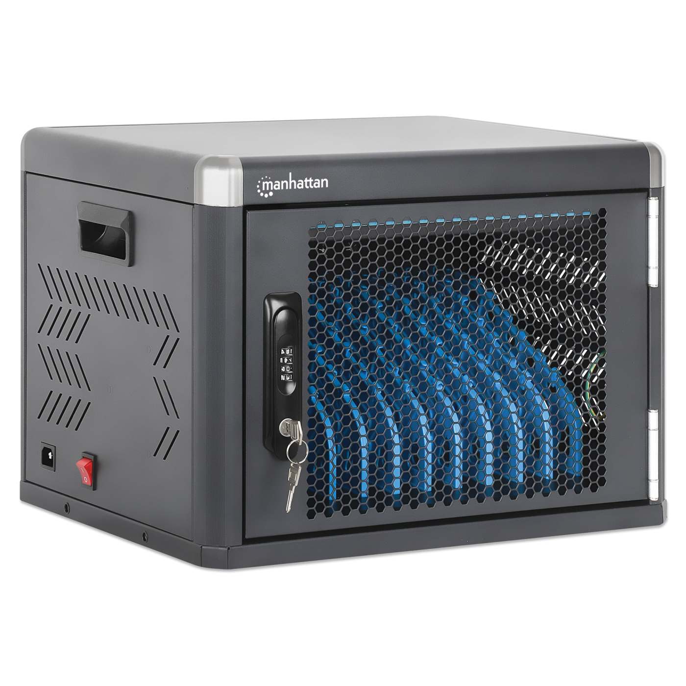 10-Port USB-C Desktop Charging Cabinet - 30W per Port Image 4