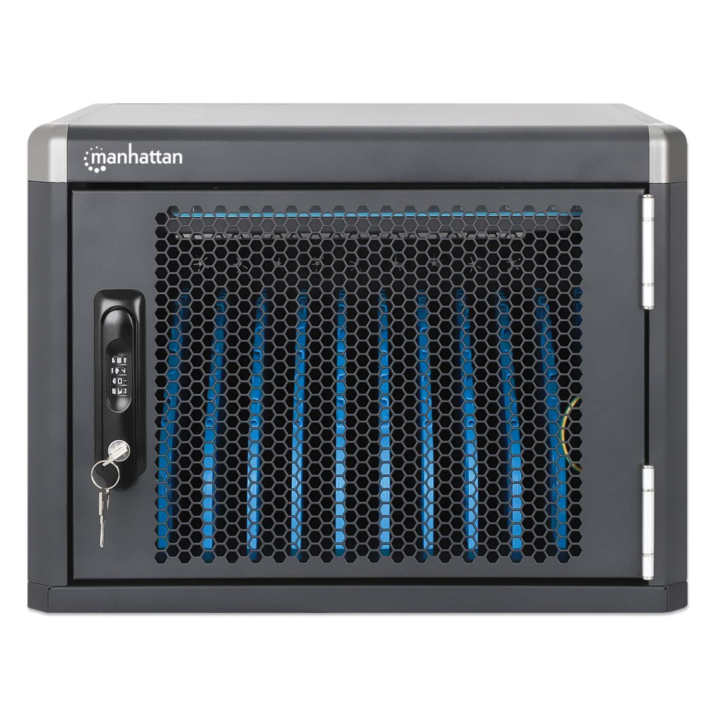 10-Port USB-C Desktop Charging Cabinet - 30W per Port Image 6