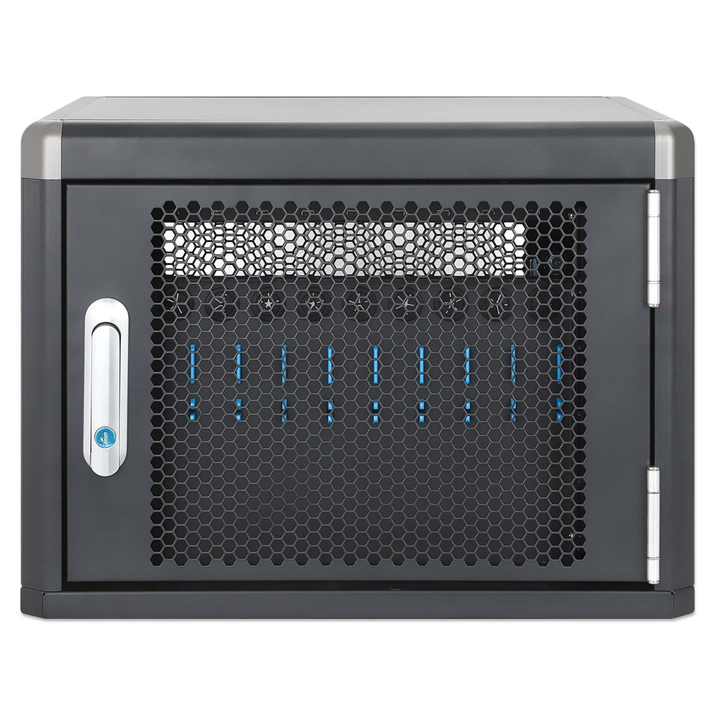 10-Port USB-C Desktop Charging Cabinet - 30W per Port Image 9