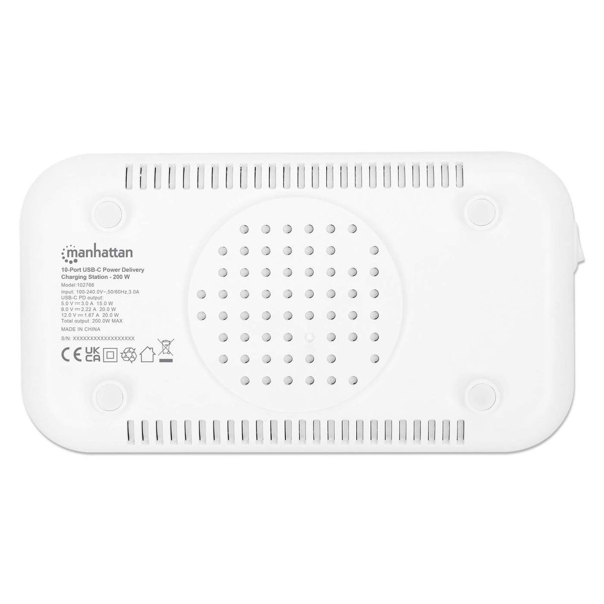 10-Port USB-C Power Delivery Charging Station - 20W per Port Image 12