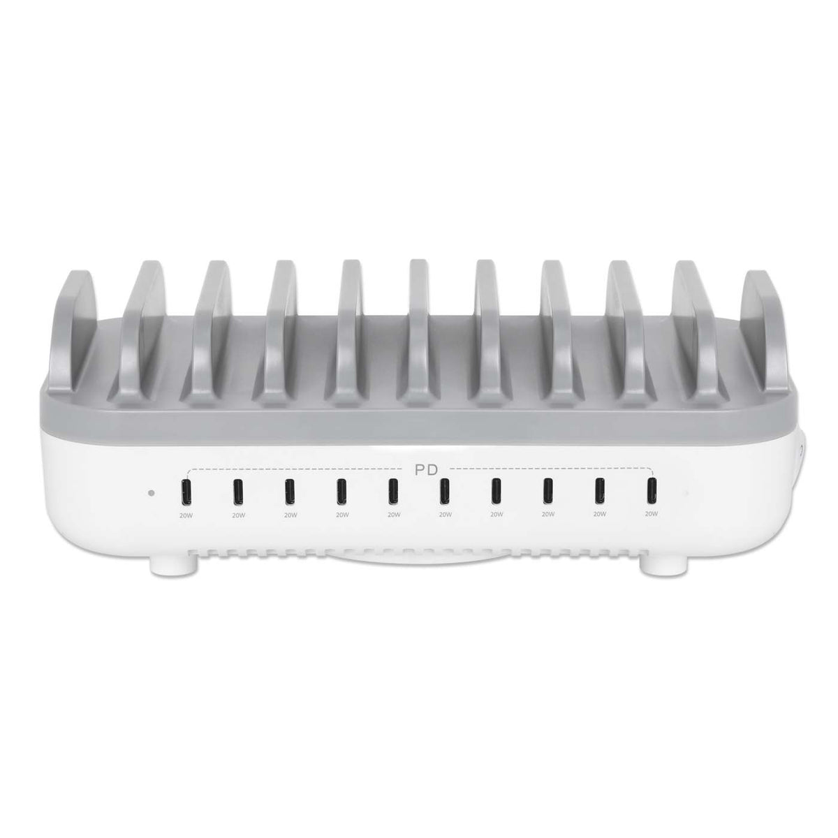 10-Port USB-C Power Delivery Charging Station - 20W per Port Image 6