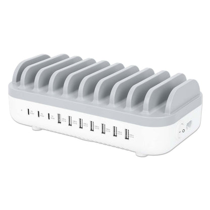 10-Port USB Power Delivery Charging Station - 120 W Image 1