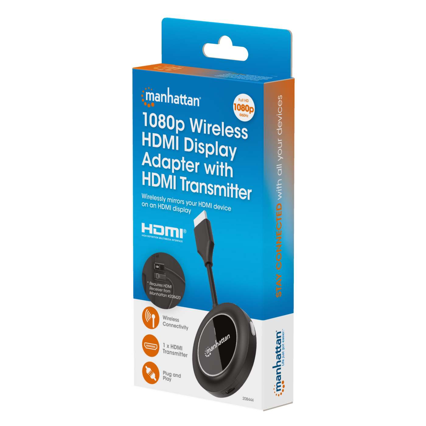 1080p Wireless HDMI Display Adapter / HDMI Transmitter (Requires