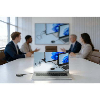 1080p Wireless HDMI Display Presentation Kit with 2 USB-C Transmitters Image 12