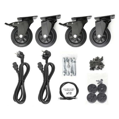 12-Port USB-C Desktop Charging Cabinet - 780 W Image 14