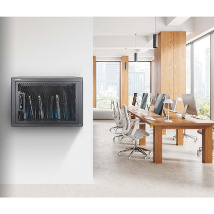 12-Port USB-C Desktop Charging Cabinet - 780 W Image 4