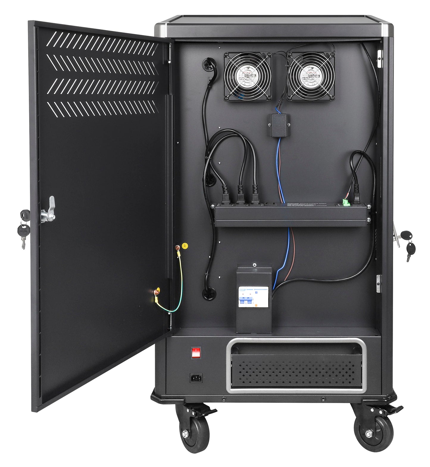 UK 30-Bay AC Charging Cart