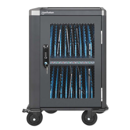 20-Port USB-C Charging Cart - 30W per Port Image 13