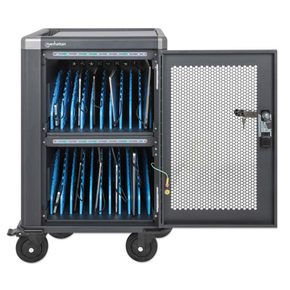 20-Port USB-C Charging Cart - 30W per Port Image 3