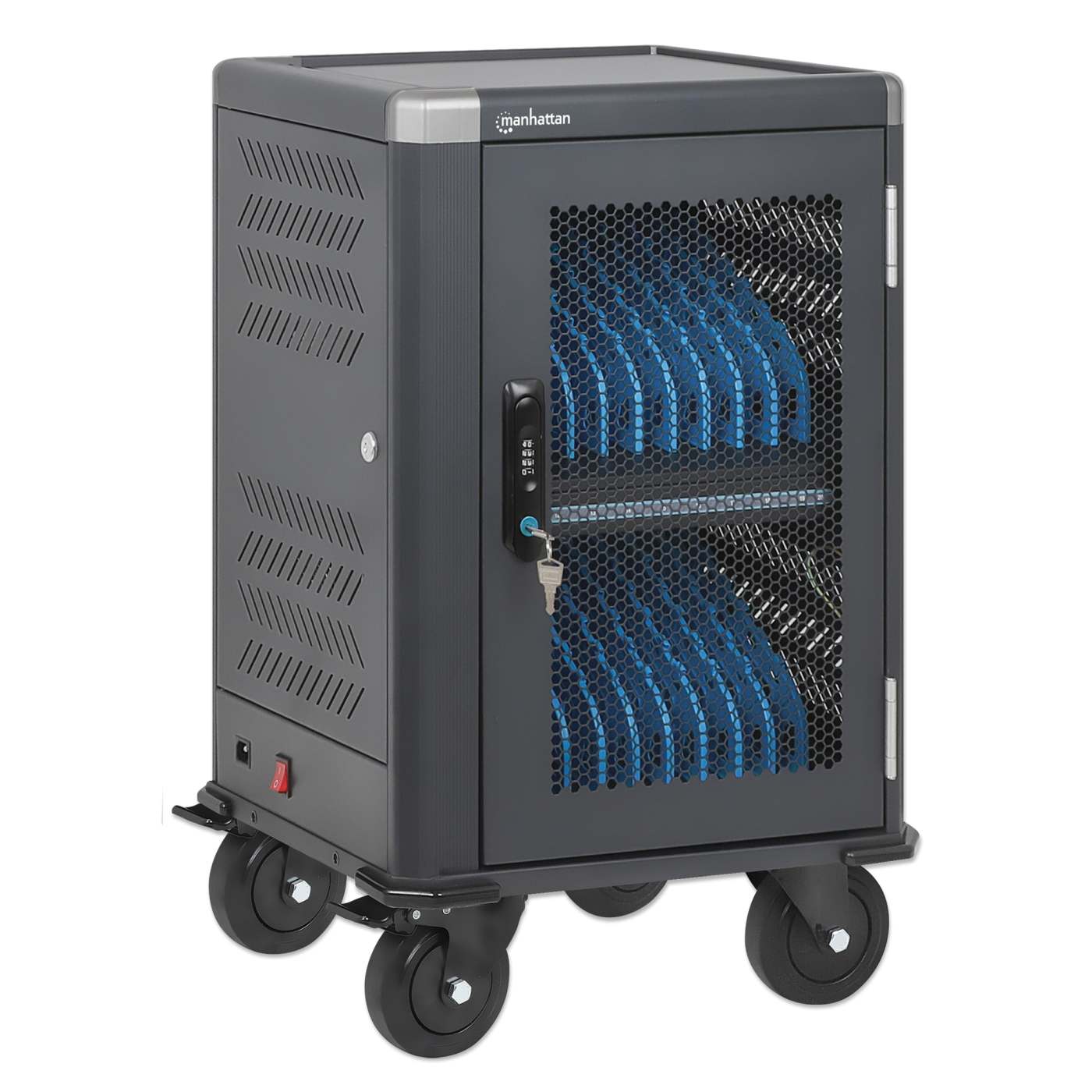 20-Port USB-C Charging Cart - 30W per Port Image 4
