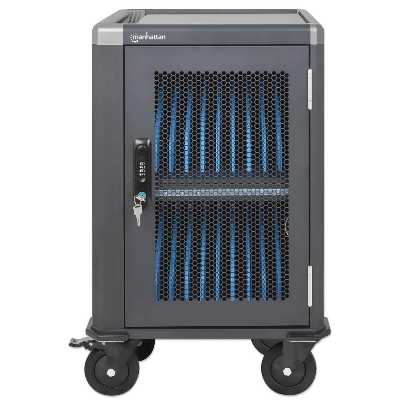 20-Port USB-C Charging Cart - 30W per Port Image 6