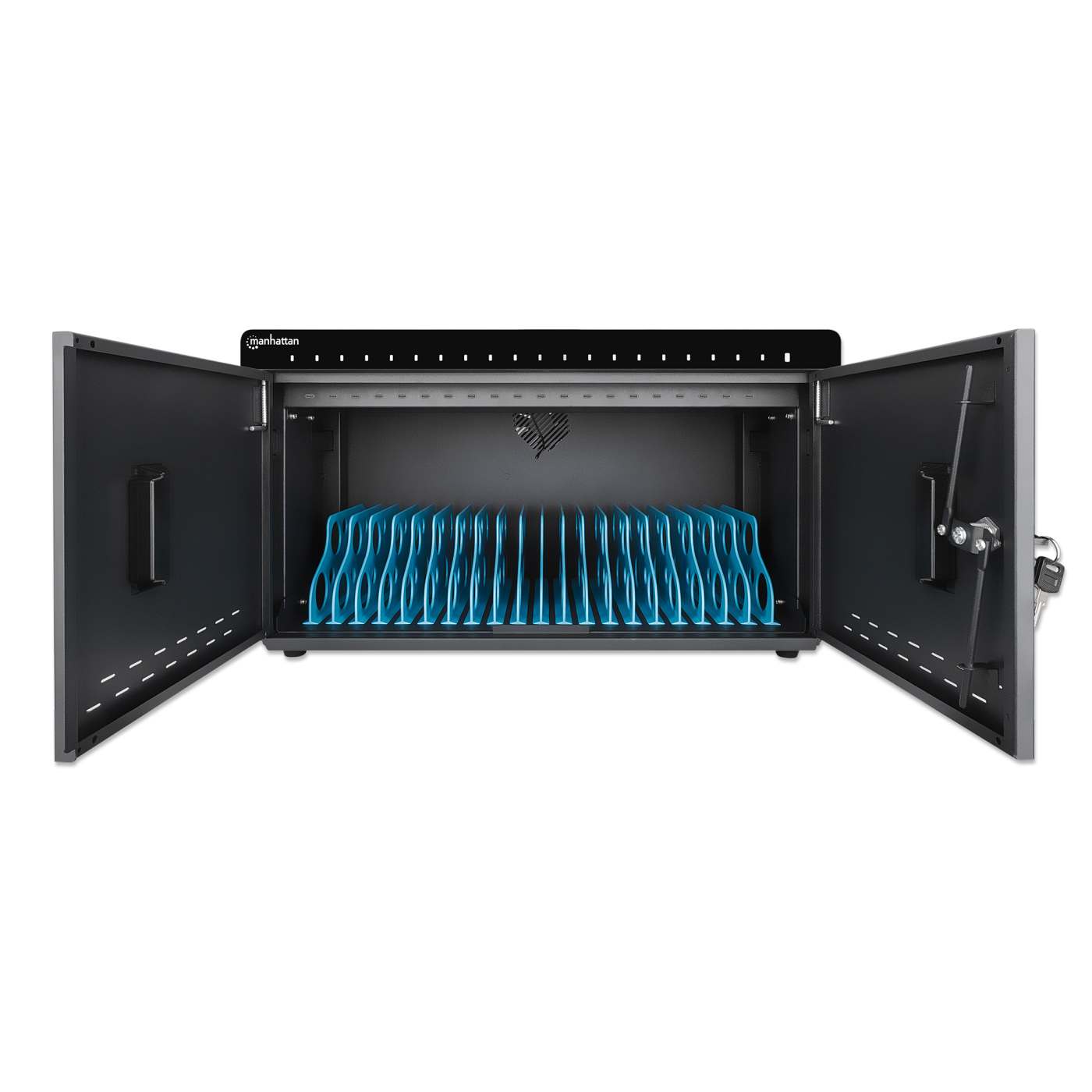 20-Port USB-C Desktop Charging Cabinet - 360 W Image 7