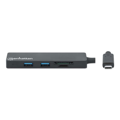 3-Port USB 3.0 Type-C Hub with Card Reader Image 4