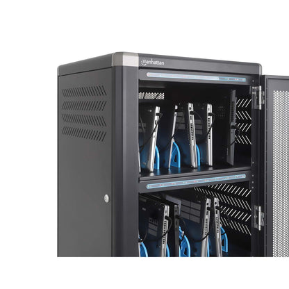 30-Port USB-C Charging Cart - 1920 W Image 8