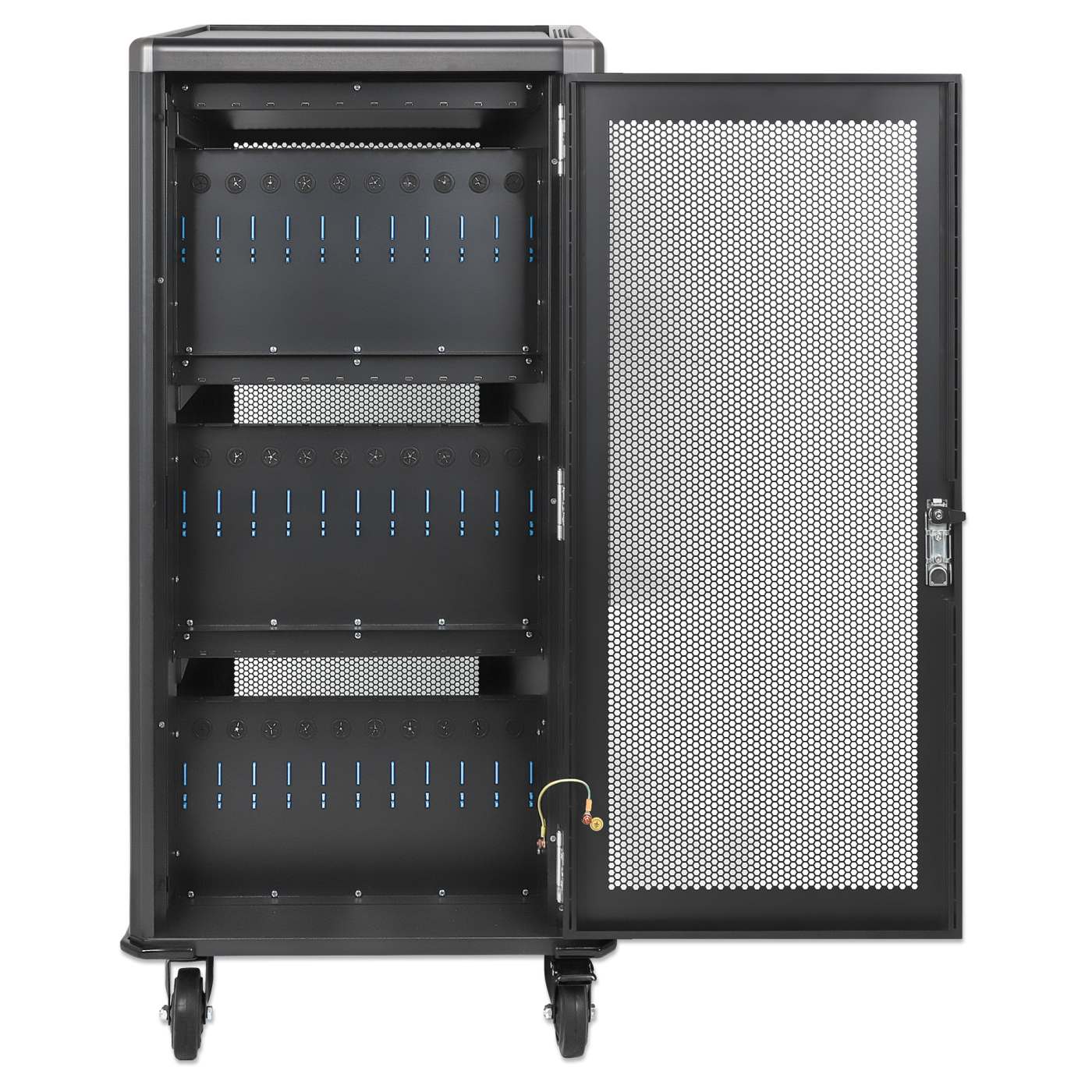 30-Port USB-C Charging Cart - 1920 W Image 9