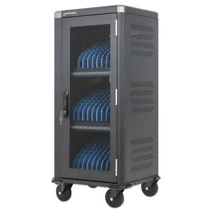 30-Port USB-C Charging Cart - 30W per Port Image 1