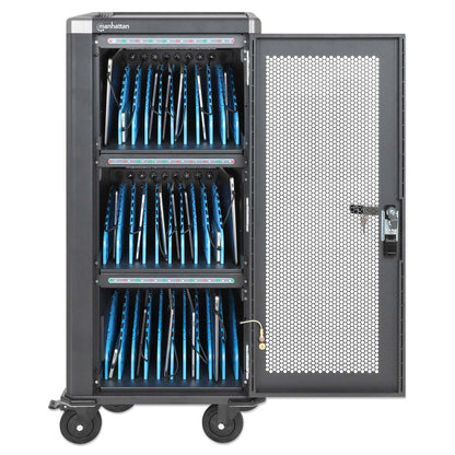 30-Port USB-C Charging Cart - 30W per Port Image 3