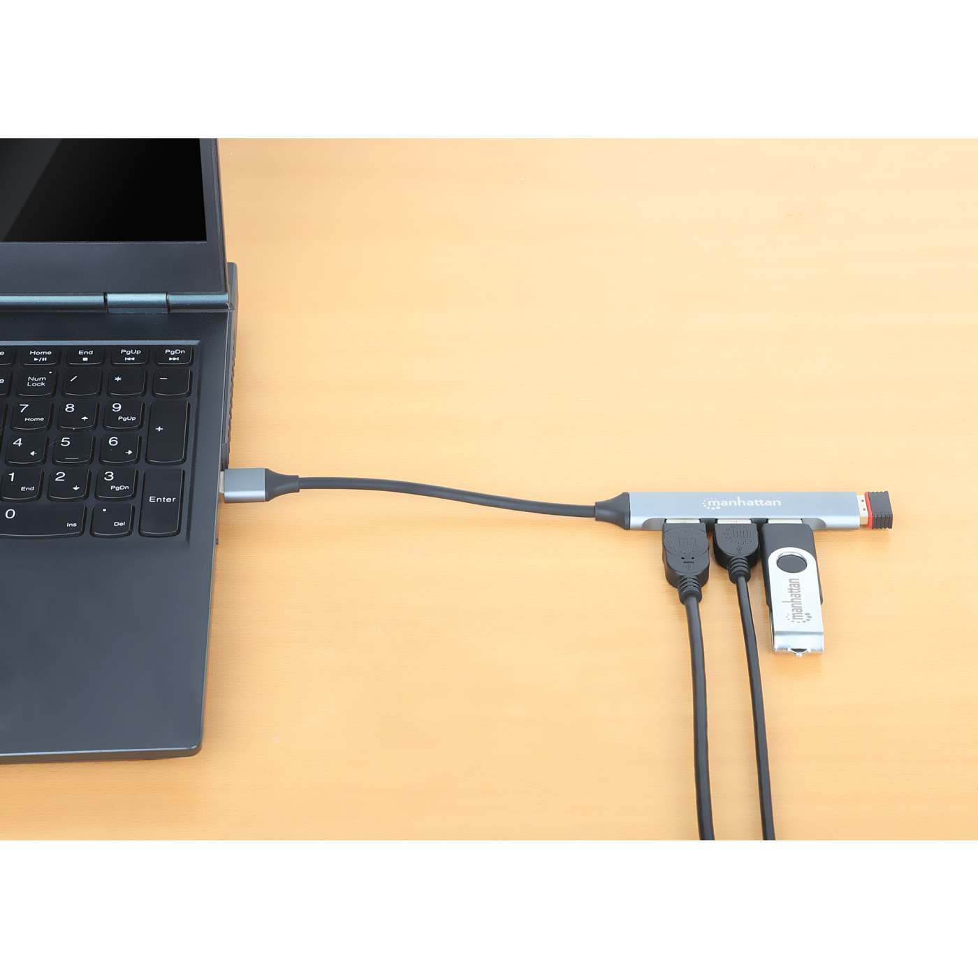 4-Port USB 3.0 / 2.0 Combo Hub Image 3