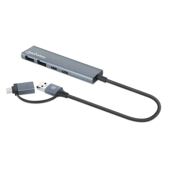 4-Port USB 3.0 Type-C / Type-A Combo Hub 2x2 Image 1