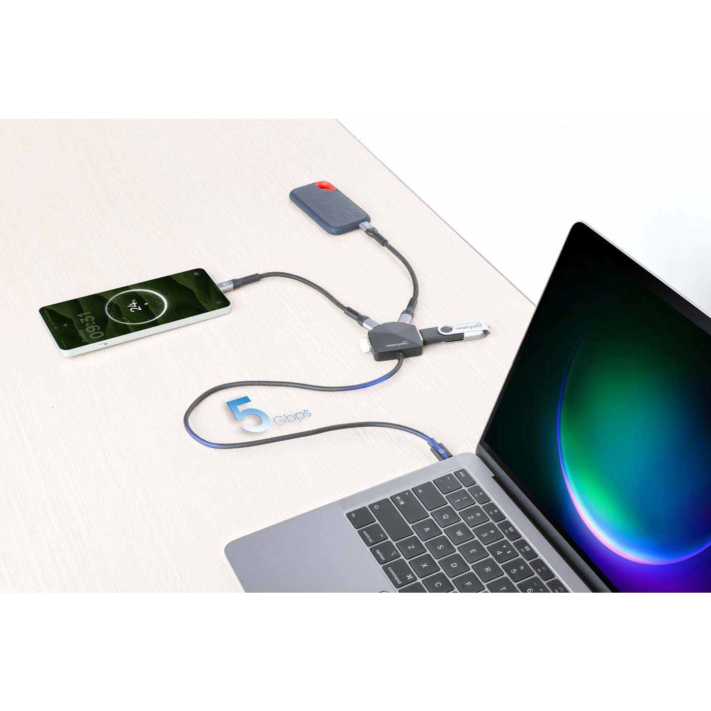 4-Port USB 3.0 Type-C / Type-A Combo Hub 2x2 Image 5
