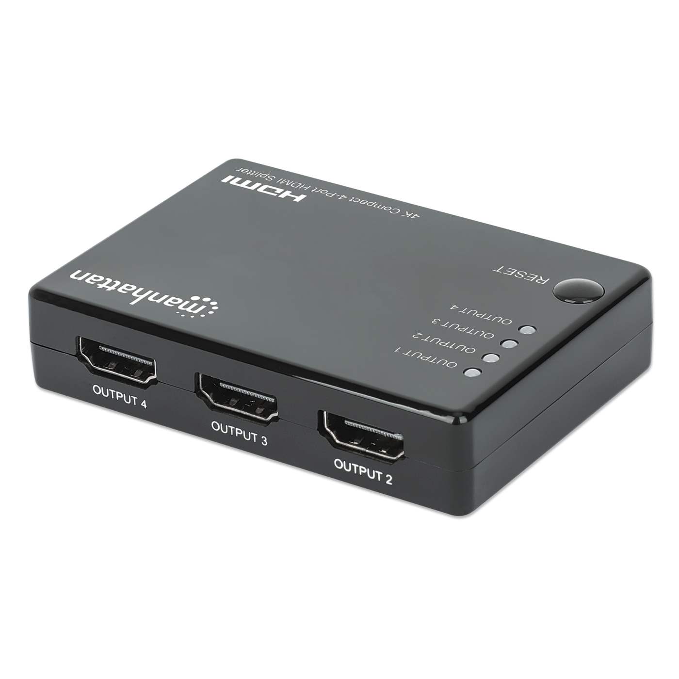 4K Compact 4-Port HDMI Splitter Image 6