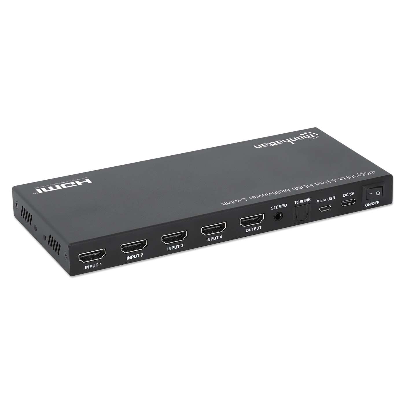 4K@30Hz 4-Port HDMI Multiviewer Switch Image 4