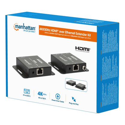 4K@30Hz HDMI over Ethernet Extender Kit Packaging Image 2