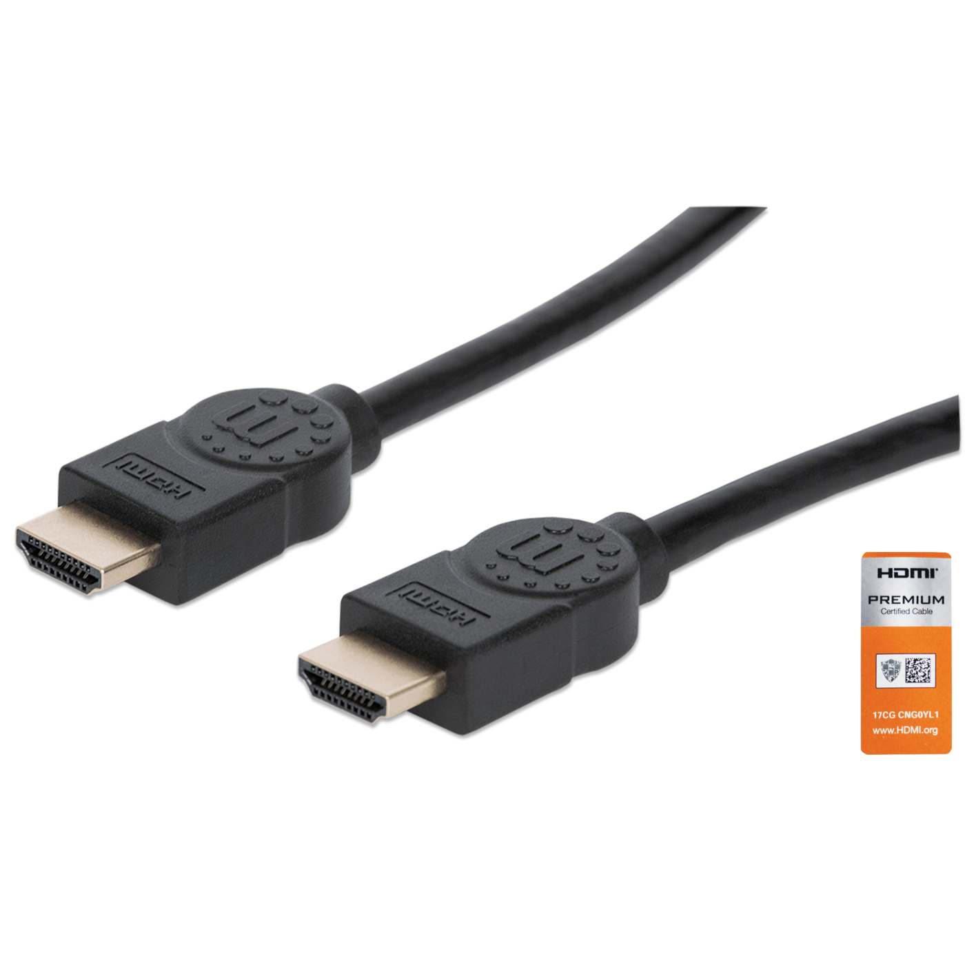 4K@60Hz Certified Premium High Speed HDMI Cable with Ethernet, 1 m (3 ft.) Image 1