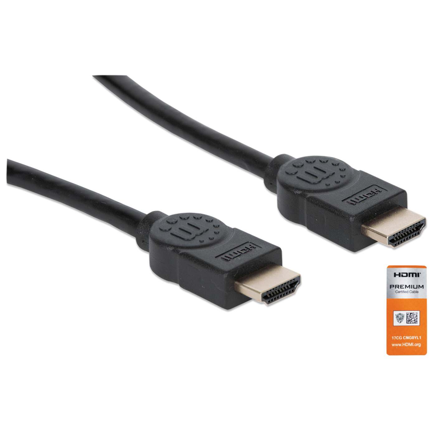 4K@60Hz Certified Premium High Speed HDMI Cable with Ethernet, 1 m (3 ft.) Image 3