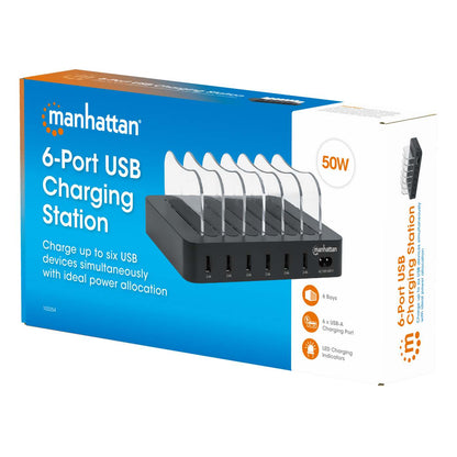 6-Port USB Charging Station Packaging Image 2