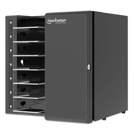 7-Port USB-C Desktop Charging Cabinet - 65W per Port Image 1