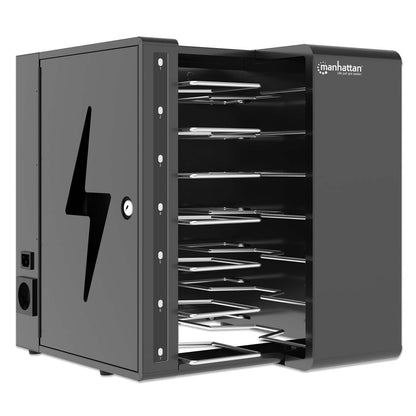 7-Port USB-C Desktop Charging Cabinet - 65W per Port Image 2