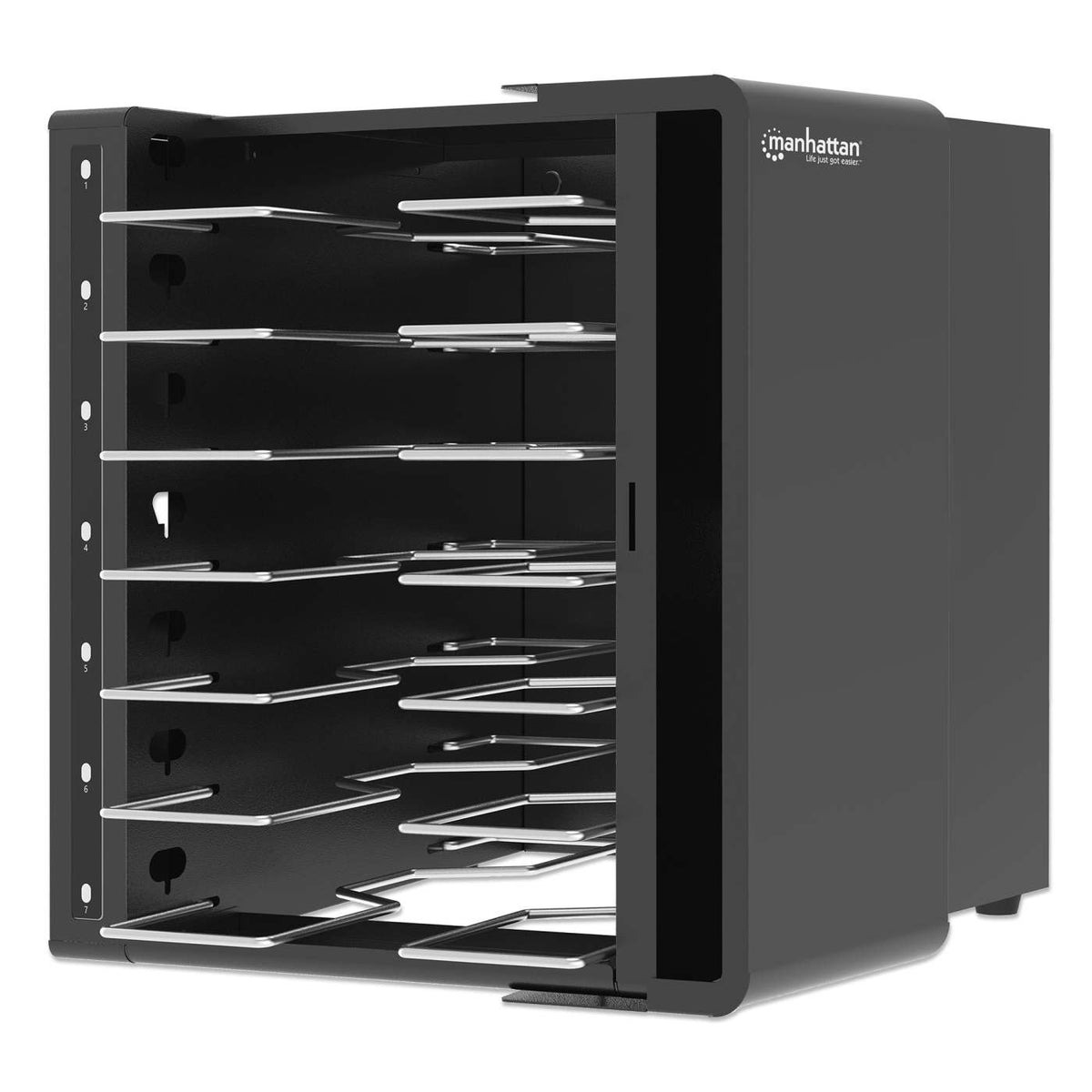 7-Port USB-C Desktop Charging Cabinet - 65W per Port Image 4