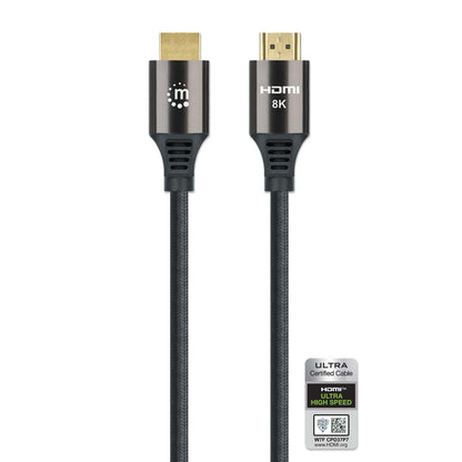 8K@60Hz Certified Ultra High Speed HDMI Cable with Ethernet, 1 m Image 5