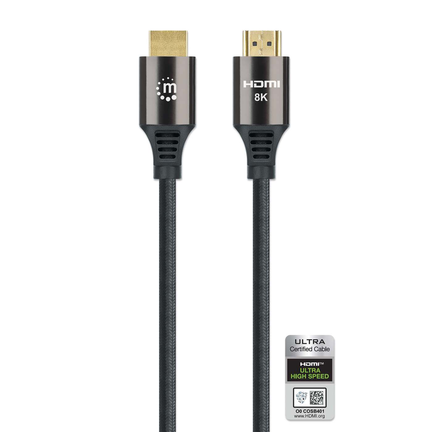 8K@60Hz Certified Ultra High Speed HDMI Cable with Ethernet, 2 m Image 5