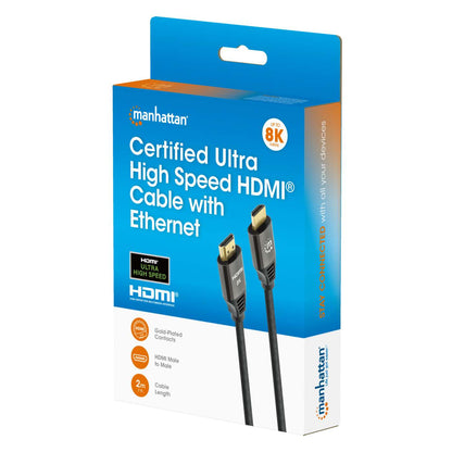 8K@60Hz Certified Ultra High Speed HDMI Cable with Ethernet, 2 m Packaging Image 2