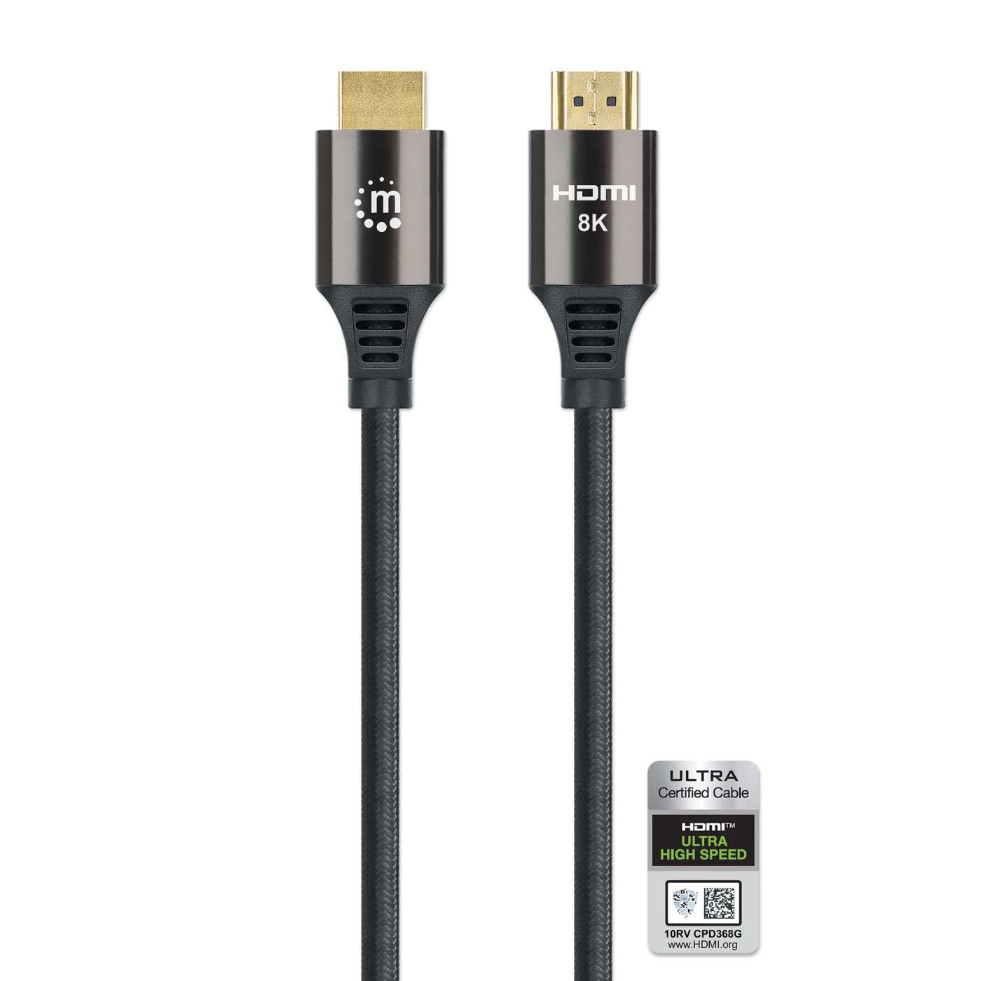 8K@60Hz Certified Ultra High Speed HDMI Cable with Ethernet, 3 m Image 5