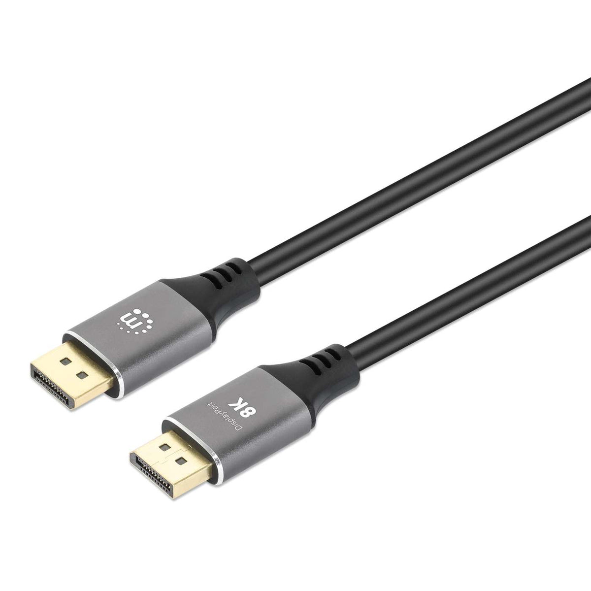 Manhattan 8K@60Hz DisplayPort Monitor Cable, 2 m (356824) – Manhattan ...