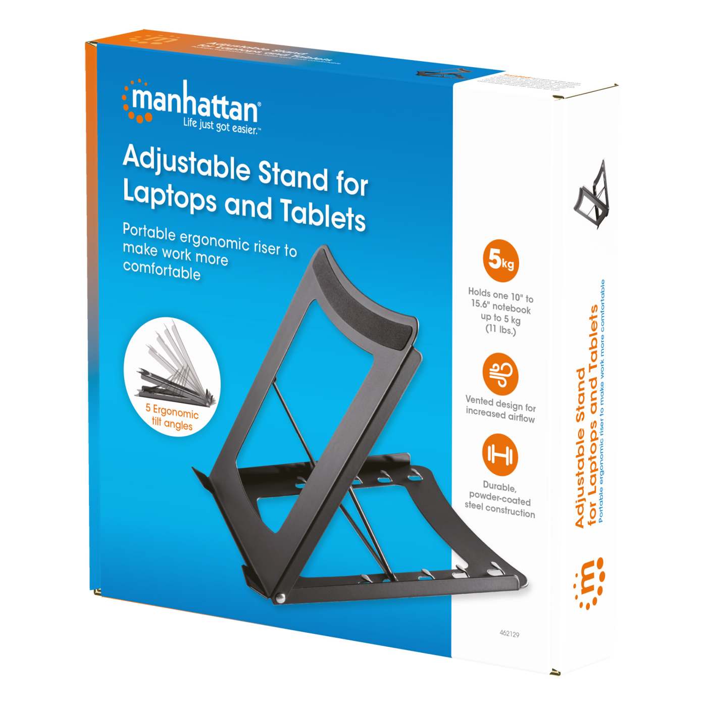 Adjustable Stand for Laptops and Tablets Packaging Image 2