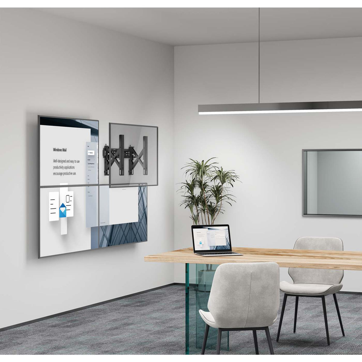 Adjustable Video Wall Mount with Pop-Out Design Image 9