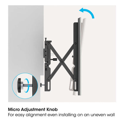 Adjustable Video Wall Mount with Pop-Out Design, for 37" to 80" Displays Image 13