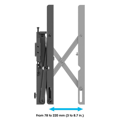 Adjustable Video Wall Mount with Pop-Out Design, for 37" to 80" Displays Image 10