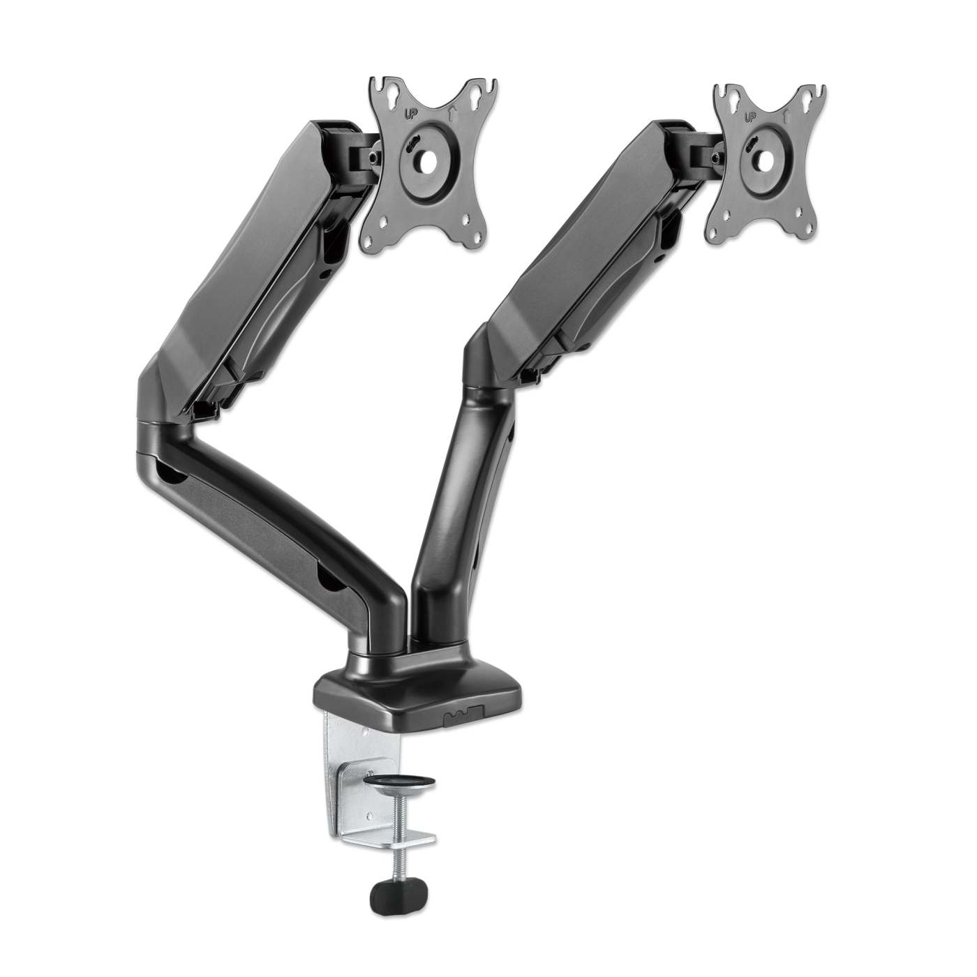 Manhattan Aluminum Gas Spring Dual Monitor Desk Mount (462501